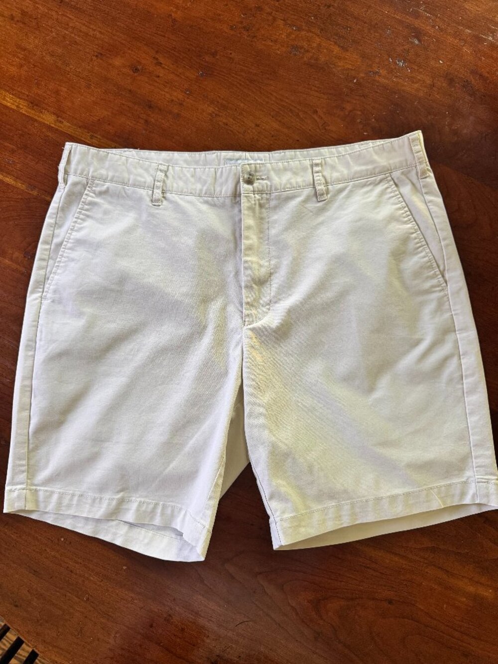 Peter Millar Flat Front Khaki Shorts 35
